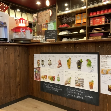 ヒトツブビーズ店カフェ